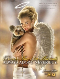 2. Joanna Krupa Sexy – PETA ad, 2009