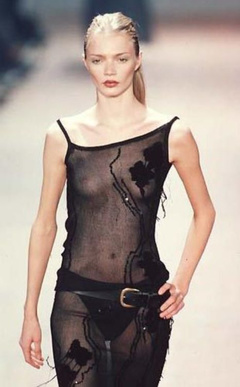 12. Jodie Kidd – catwalk oops