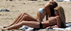 1. Jordan – topless at the beach, 2006