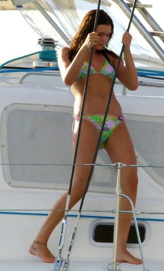 3. Joss Stone – green bikini, 2006