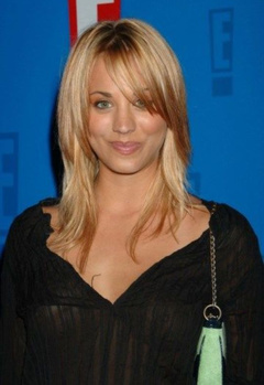2. Kaley Cuoco – E! Red Carpet see-through, 2005