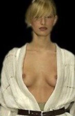 6. Karolina Kurkova Topless – Ready To Wear , 2000
