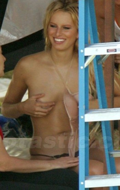 6. Karolina Kurkova Topless – Victoria's Secret Photoshoot, 2006