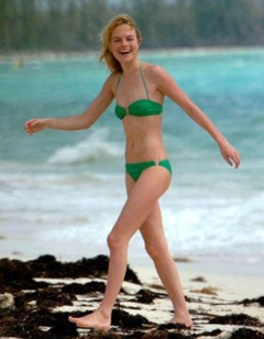 3. Kate Bosworth – green bikini, 2005