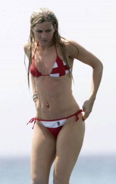 3. Kate Lawler – red bikini, 2006