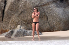 3. Kate Moss – Topless sunbathing, 2010