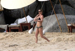 4. Kate Moss – Topless sunbathing, 2010