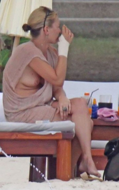 9. Kate Moss – boob oops, 2009