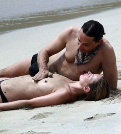 10. Kate Moss – topless on a yacht, 2011