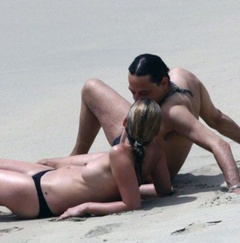 13. Kate Moss – topless on a yacht, 2011