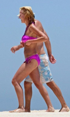 7. Katherine Heigl – purple bikini, 2008