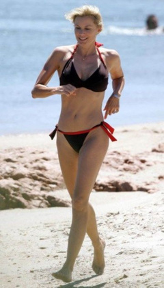 1. Katherine Kelly Lang – brown bikini, 2007