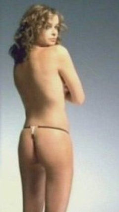 4. Katie Carr – Gossard G-String Ad, 2002