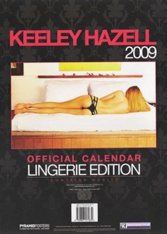 11. Keeley Hazell Topless – 2009 Calendar, 2008