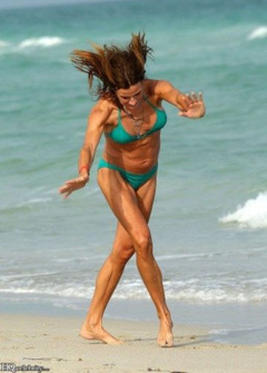 2. Kelly Bensimon – green bikini, 2009