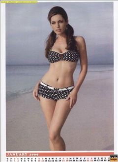 4. Kelly Brook Sexy – 2009 Calendar, 2008