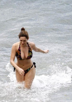 7. Kelly Brook – bikini, 2008