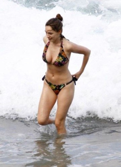 9. Kelly Brook – bikini, 2008