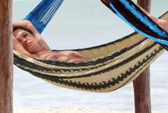 6. Kelly Brook – topless, 2013