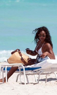 4. Kelly Rowland – white bikini, 2009