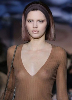 4. Kendall Jenner – see through, 2014