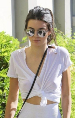 18. Kendall Jenner – see through, 2015