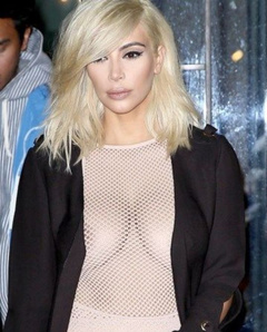 2. Kim Kardashian – see through, 2015