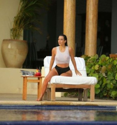 4. Kim Kardashian – see through, 2015