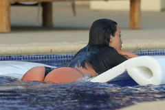 13. Kim Kardashian – see through, 2015
