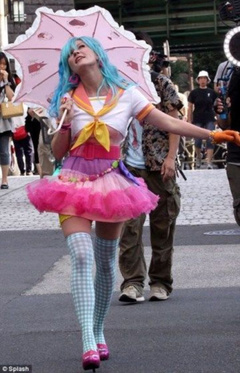 11. Kirsten Dunst Sexy – Akihabara Majokko Princess, 2010