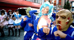 15. Kirsten Dunst Sexy – Akihabara Majokko Princess, 2010