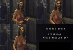 1. Kirsten Dunst See-Through – Spider-Man, 2002