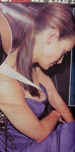 1. Kirsty Gallacher – Nip slip, 2005