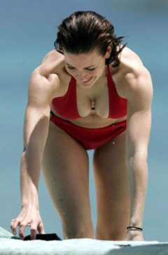 1. Kirsty Gallacher – red bikini, 2006