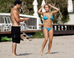 7. Kristin Cavallari – bikini at the beach, 2007