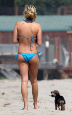 11. Kristin Cavallari – bikini at the beach, 2007