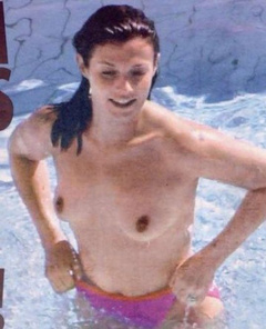 5. Kym Marsh – Topless swimming, 2003