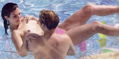 6. Kym Marsh – Topless swimming, 2003