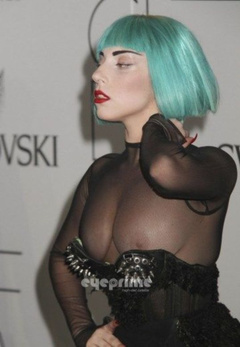 3. Lady GaGa See Through – CFDA Awards, 2011