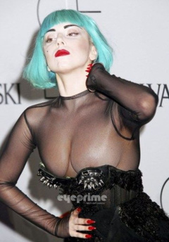 4. Lady GaGa See Through – CFDA Awards, 2011