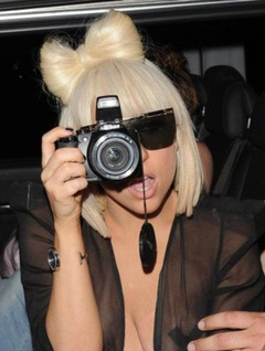 3. Lady Gaga See-Through – Nipple tape, 2009