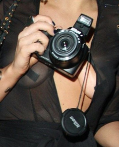 4. Lady Gaga See-Through – Nipple tape, 2009