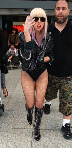 8. Lady Gaga Sexy – g-string, 2009