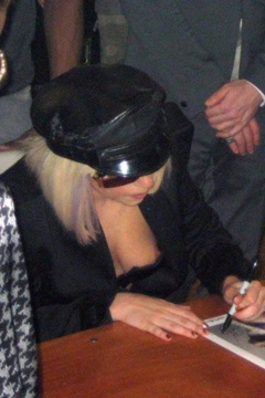 2. Lady GaGa – nipple slip, 2009