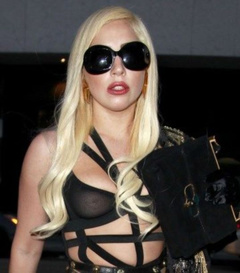 5. Lady GaGa – see through, 2012