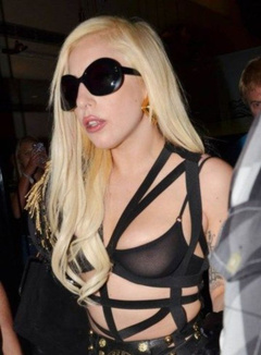 7. Lady GaGa – see through, 2012