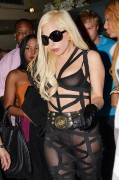 8. Lady GaGa – see through, 2012