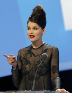 5. Laetitia Casta See Through – 35th Cesar Film Awards, 2010
