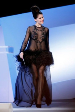 6. Laetitia Casta See Through – 35th Cesar Film Awards, 2010