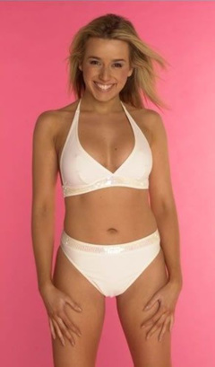 6. Lara Lewington – Lingerie photoshoot, 2009